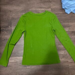 A New Day Vibrant Green Top